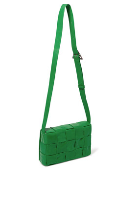 Medium Intreccio Cassette Crossbody Bag